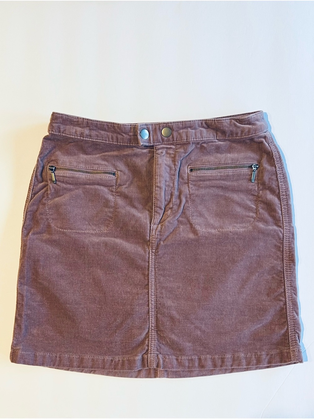 Mossimo Light Plum Purple Corduroy Retro Mini Skirt Preppy Size 0